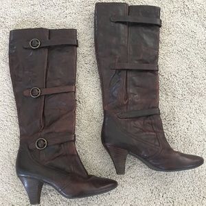 Frye Dannika Leather Boots size 8